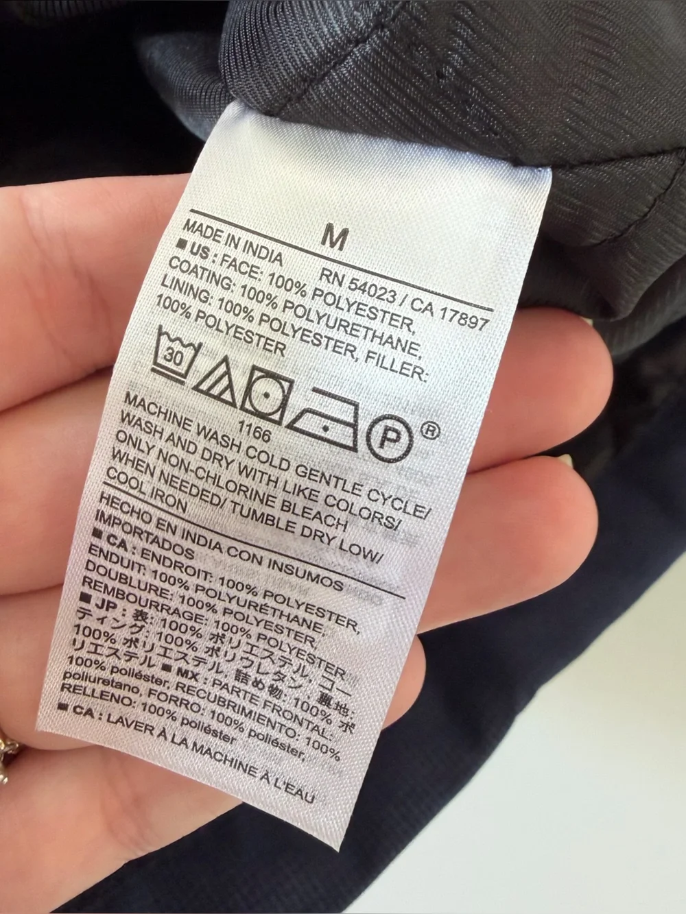 Banana Republic Jacket Mens Medium Tailored Navy Blue Water Resistant Shacket